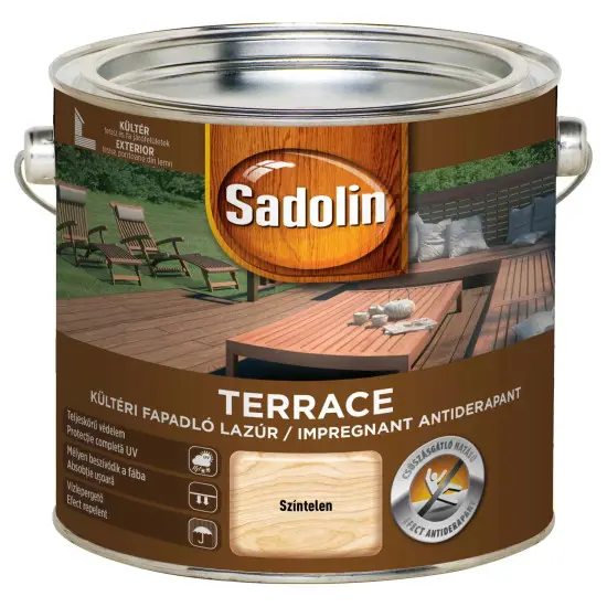 Biztonságos vásárlás Sadolin Terrace színtelen 2,5 l