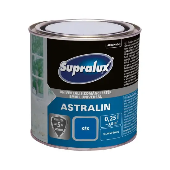 Legjobb ár Supralux Astralin univerzális zománcfesték selyemf. kék 0,25 l