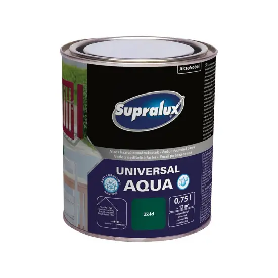 Ne maradj le Supralux Universal Aqua selyemf. zöld RAL6005 0,75 l