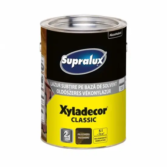 Supralux Xyladecor Classic vékonylazúr paliszander 5 l Korlátozott ajánlat