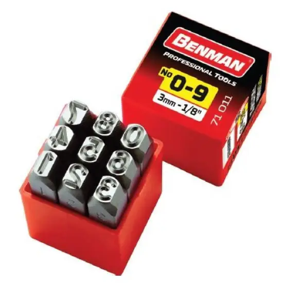 számbeütő, 05.00mm(3/16''), (9db) Rendeld meg most