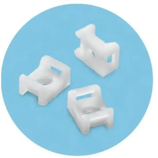 Végkiárusítás tartónyereg gyorskötözőhöz, 15X9.5mm upto ?4.8 (100db)