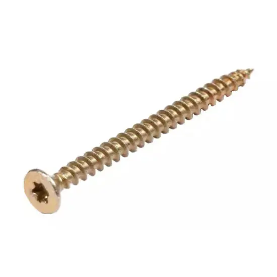 Torx hornyú faforgácslap csavar sárga TM 5X60 Outlet