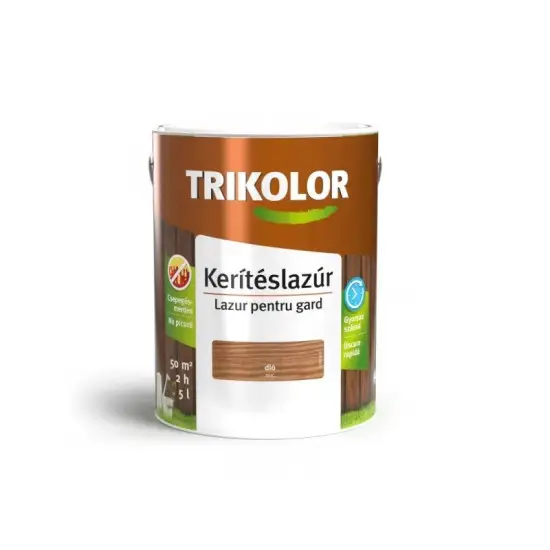 Trikolor Kerítéslazúr dió 5 l Árcsökkenés
