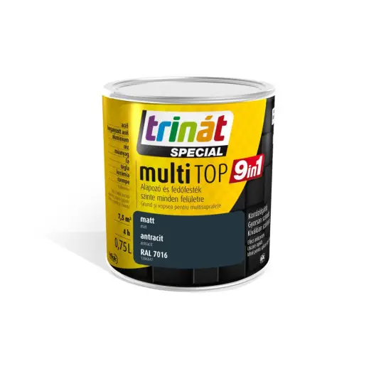Trinát Multitop 9in1 RAL7016 antracit 0,75 l Nézd meg most