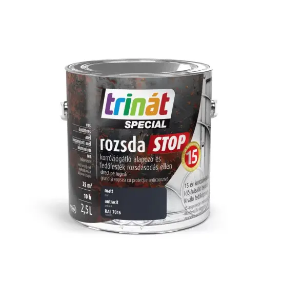 Ne maradj le Trinát Rozsdastop matt RAL7016 antracit 2,5 l