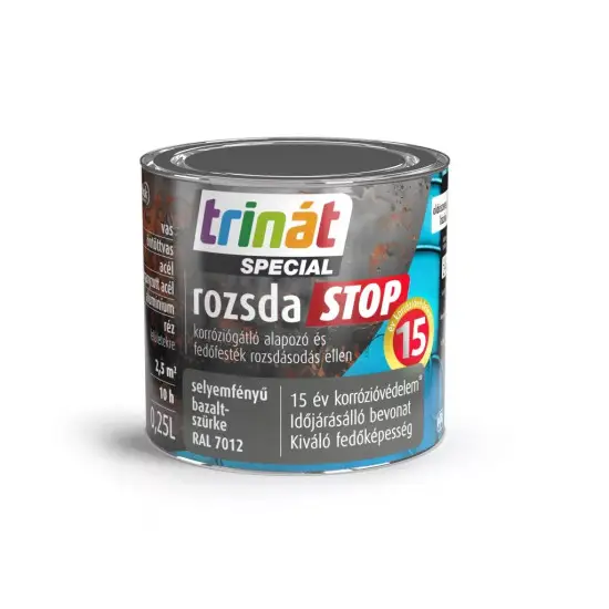 Bestseller Trinát Rozsdastop selyemf. RAL7012 bazaltszürke 0,25 l