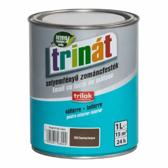 Bestseller Trinát selyemf. zománcfesték 502 barna 1 l