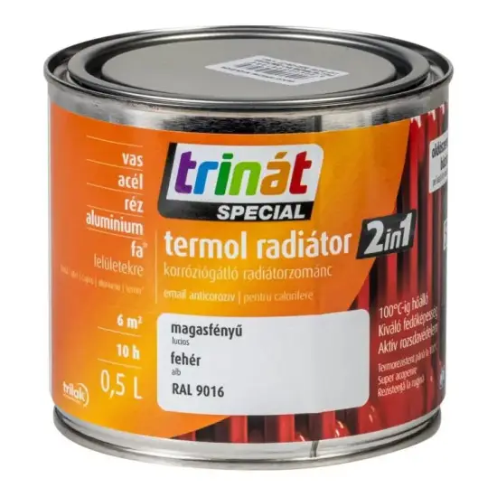 Nézd meg most Trinát Special Termol radiátorfesték 2in1 0,5 l