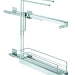 Árcsökkenés Kesseböhmer Fémrács kosár 150mm törlőruha tartóval króm