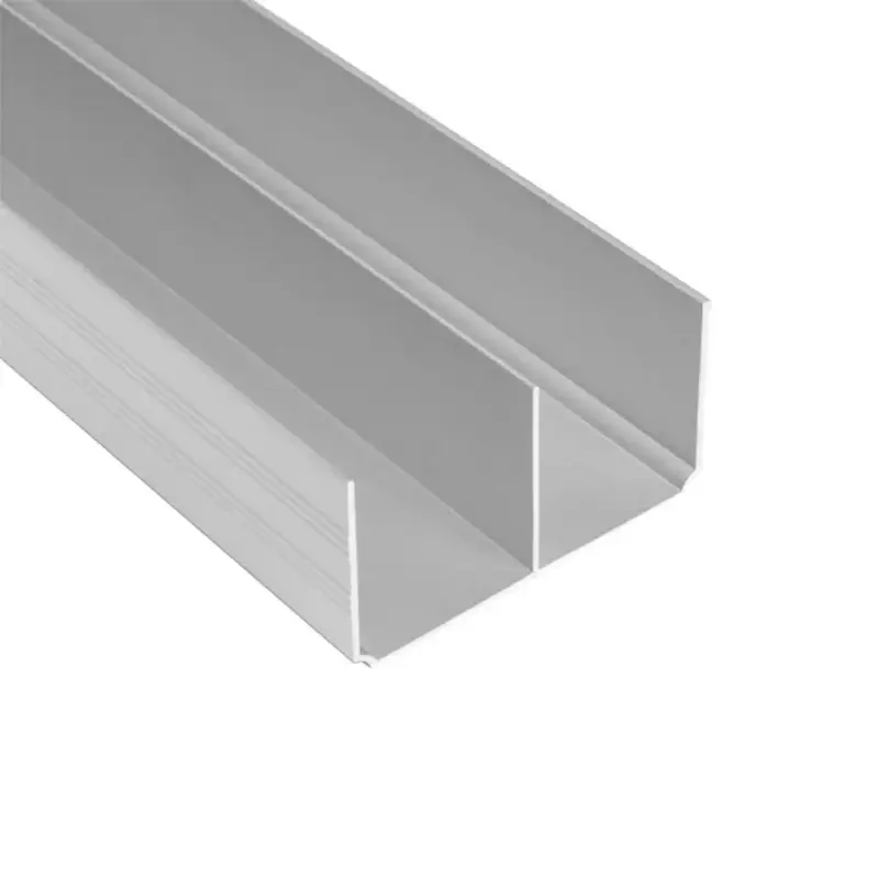 Gyors szállítás Tolóajtó Cleft II felső sín 3m Aluminium