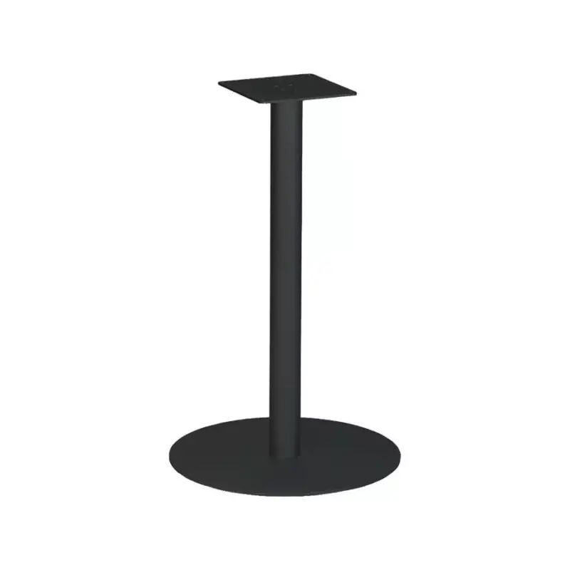 Prémium Asztalláb bisztró Kör alakú 450mm Fekete Strong