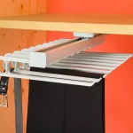 Outlet Nadrágtartó 10 soros, kihúzható 510mm 407/A 355x120x510mm Szürke