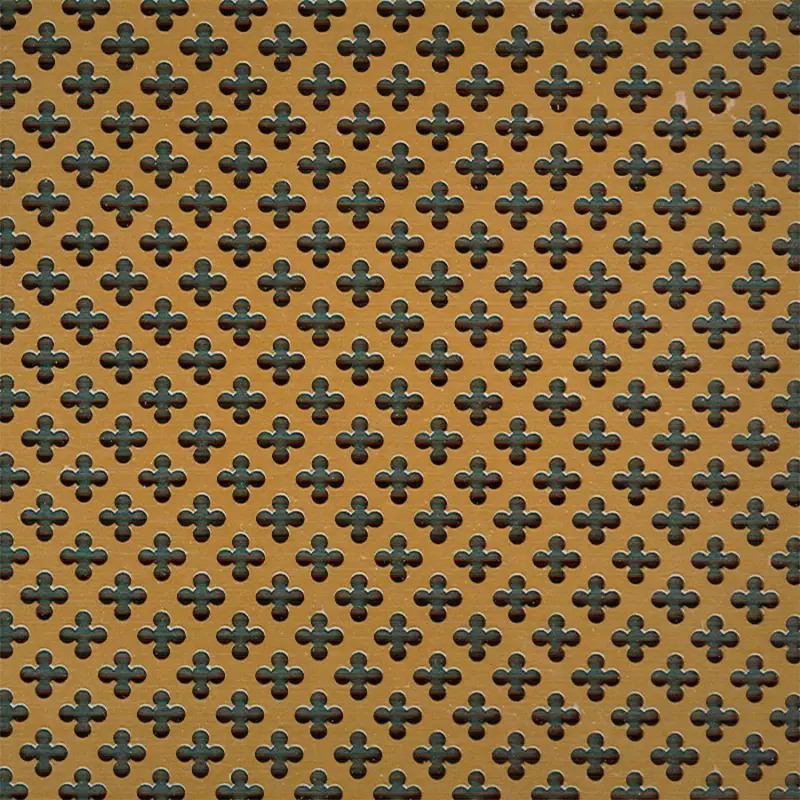 Perforált lemez BAL 02 Bronz 1000x500mm Expressz szállítás