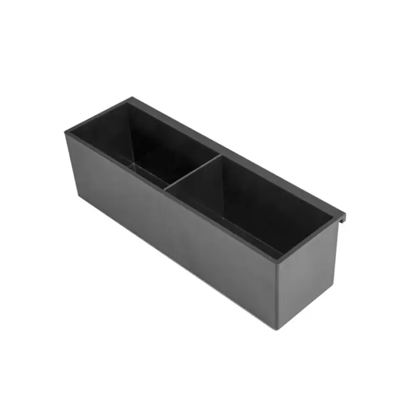 Konyhai fémrács PRATIKA 2 részes tároló 260x75x82mm Fekete Bestseller