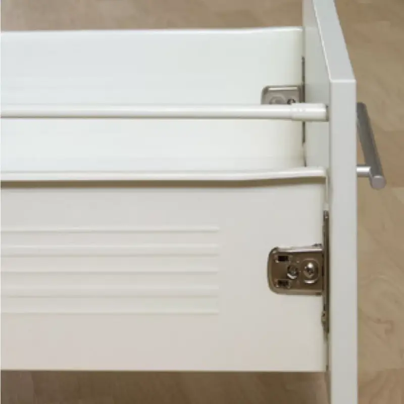 Biztonságos vásárlás Fiókcsúszó FDS-FF 150 Fém fiókoldal 150x450mm fehér