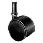 Nézd meg most Bútorgörgő 40mm Hüvelyes 9600 30kg fekete