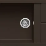 Elleci Unico 310 gránit mosogató G59 Antracite 780x500/200mm Prémium
