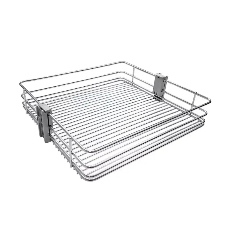 Fémrács CC40 Fémkosár 345x85x420mm króm Végkiárusítás