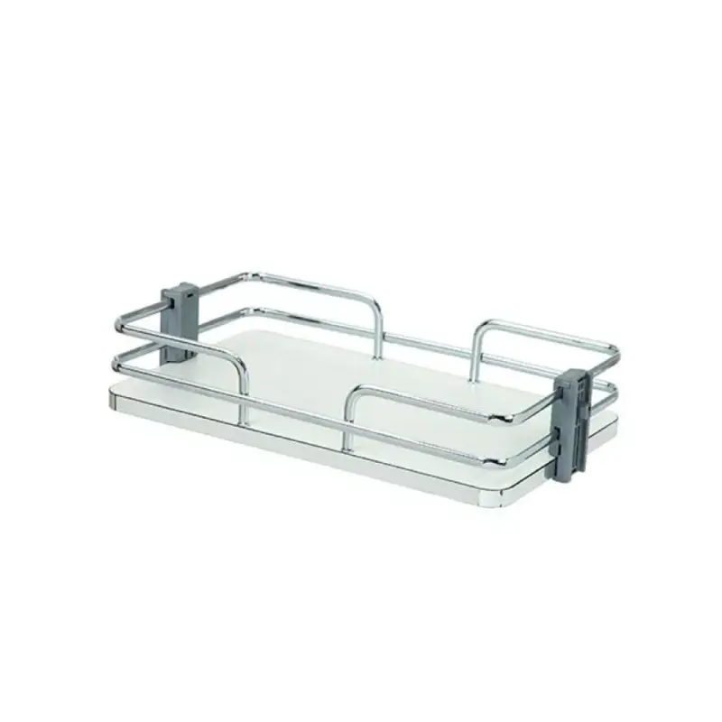 Ne maradj le Fémrács CC40AS Fémkosár 346x93x410mm króm, fehér