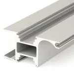 Led profil "Lucera" profil 2fm-es, fogantyú profillal ezüst Outlet