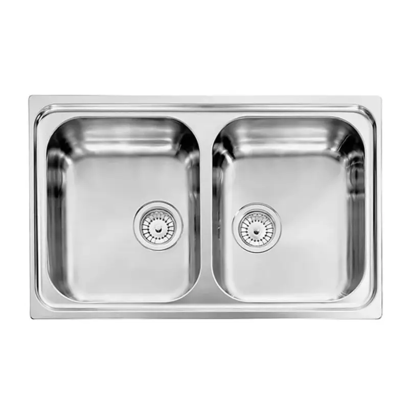 Végkiárusítás CM Cometa mosogató 011442 2med 790x500mm 3 1/2"