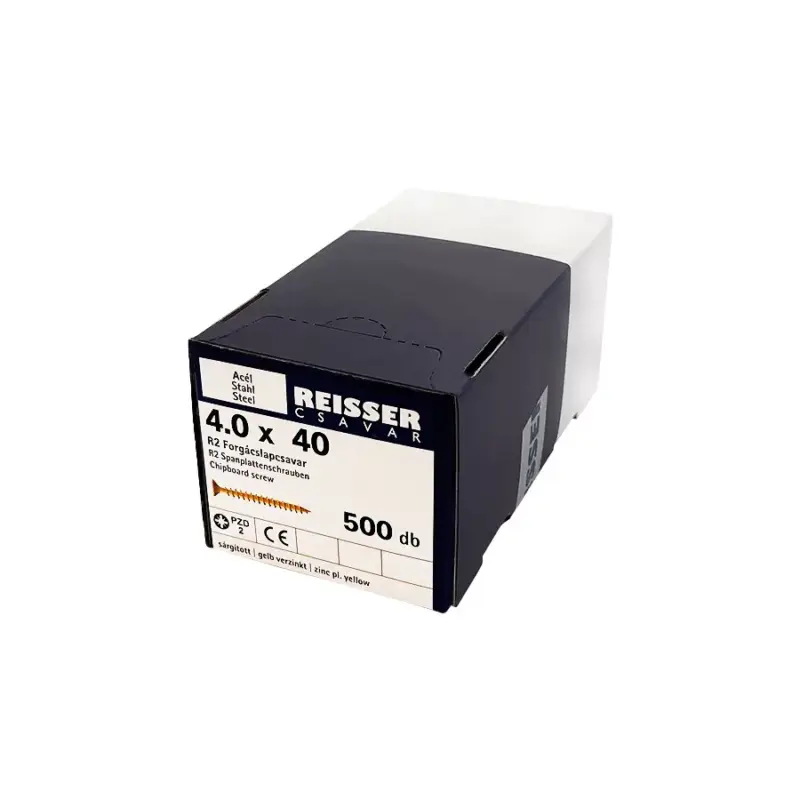 Reisser csavar 4x40 500/doboz Expressz kézbesítés