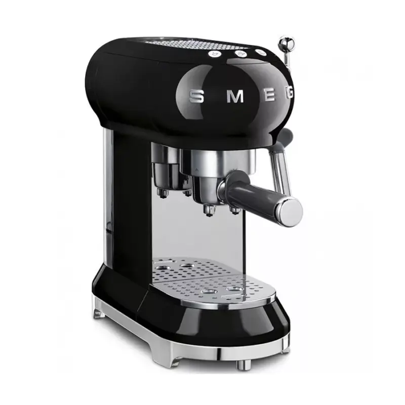 SMEG retro kávéfőző, fekete Akciós ár