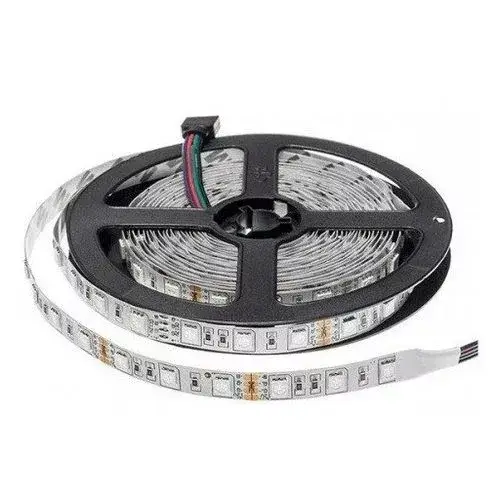 Led modul tekercs 12V RGB 5050 RGBE 30led/fm 5000K szinváltós 1m=7,2W Kedvezményes ár