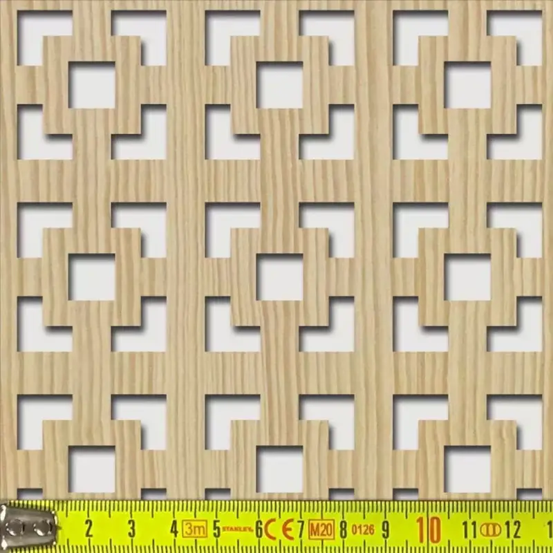 Legno furnérozott Hdf-Damasco perforációval Fenyő 1520x610x4mm Olcsóbb