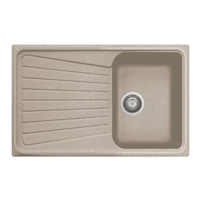Akciós ár GRAWA PT3-7910A BEIGE gránit mosogató 790x500mm