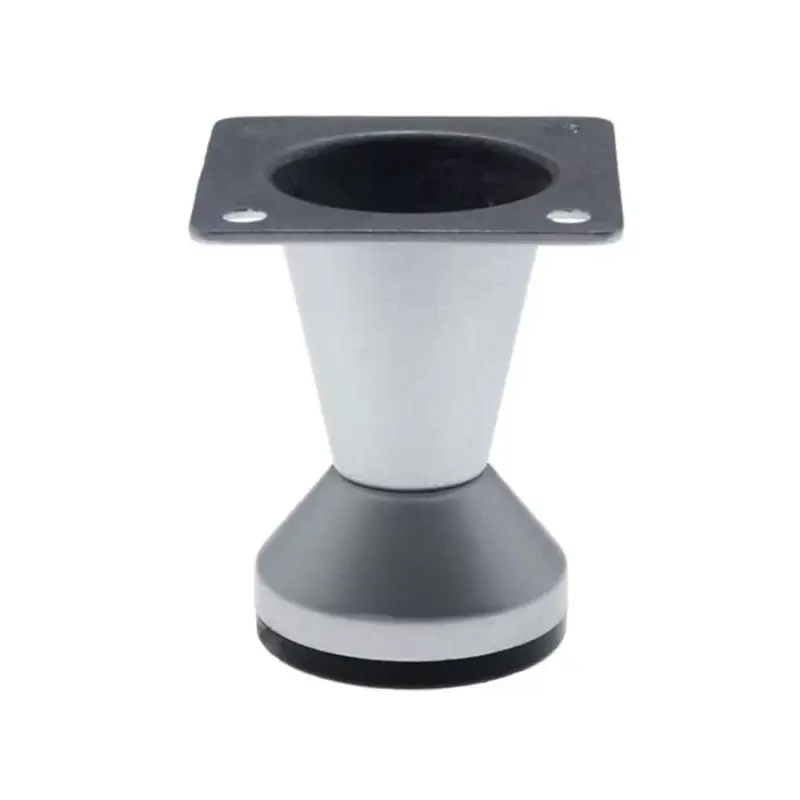 Szekrényláb 50mm EM-077-A Matt Króm Prémium