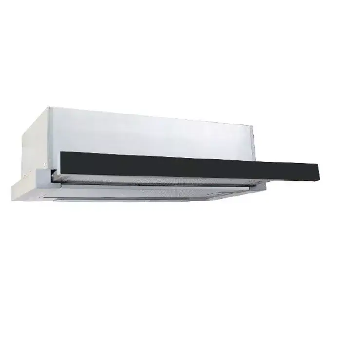 Gyors kiszállítás EVIDO SLIMLUX 50GB teleszkópos páraelszívó, LED, 50 cm, szürke/fekete üveg front KIFUTÓ!!