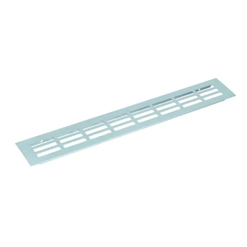 Szellőzőrács 80x250mm Alu elox Végkiárusítás