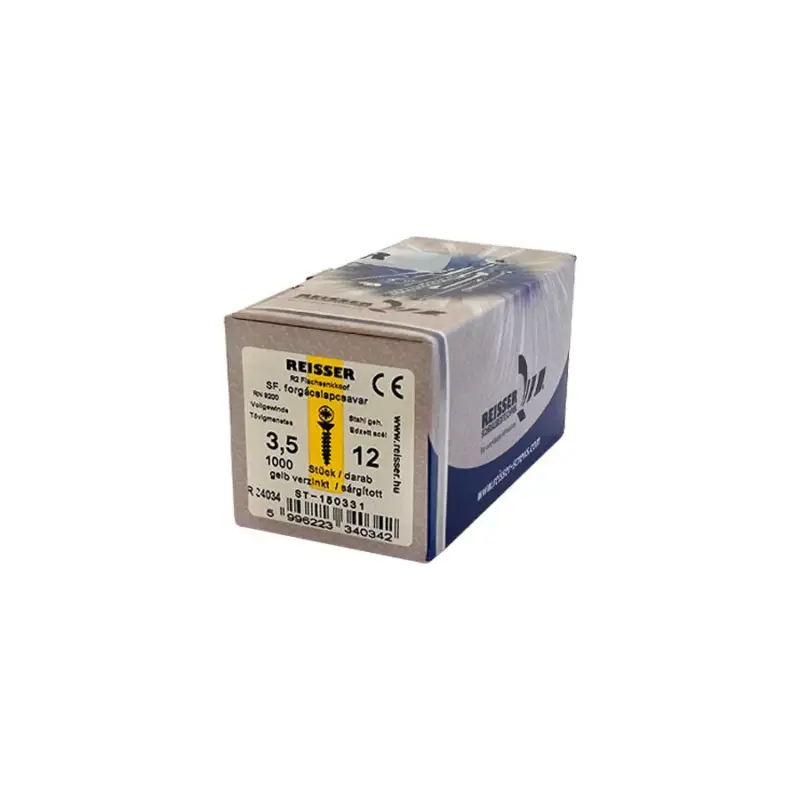 Olcsó Reisser csavar 3,5x12 1000/doboz