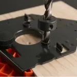 BSablon 65.059A 8/2,5mm furattal Kivetőpánt fúrósablon Alacsony ár