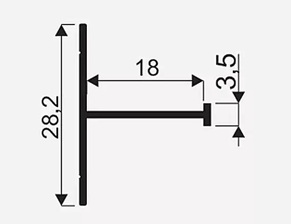 Legnépszerűbb Sevroll - H-Profil H04/18 Ezüst Slimline 3fm