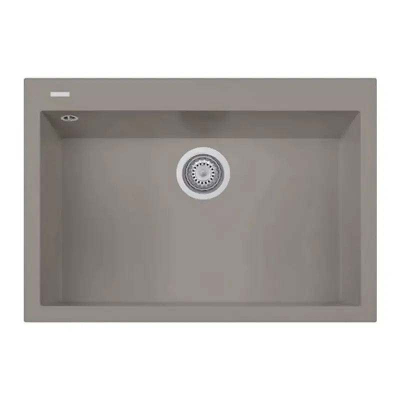 Korlátozott ajánlat GRAWA PT5-7610T SÖTÉT HOMOK gránit mosogató 760x500mm