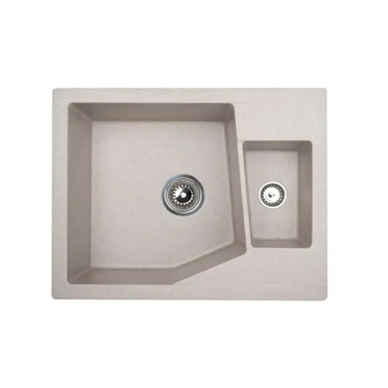 Linea M 1.5 D XGranit Bézs mosogató 620x500/ 190/130mm 192042 Csak ma