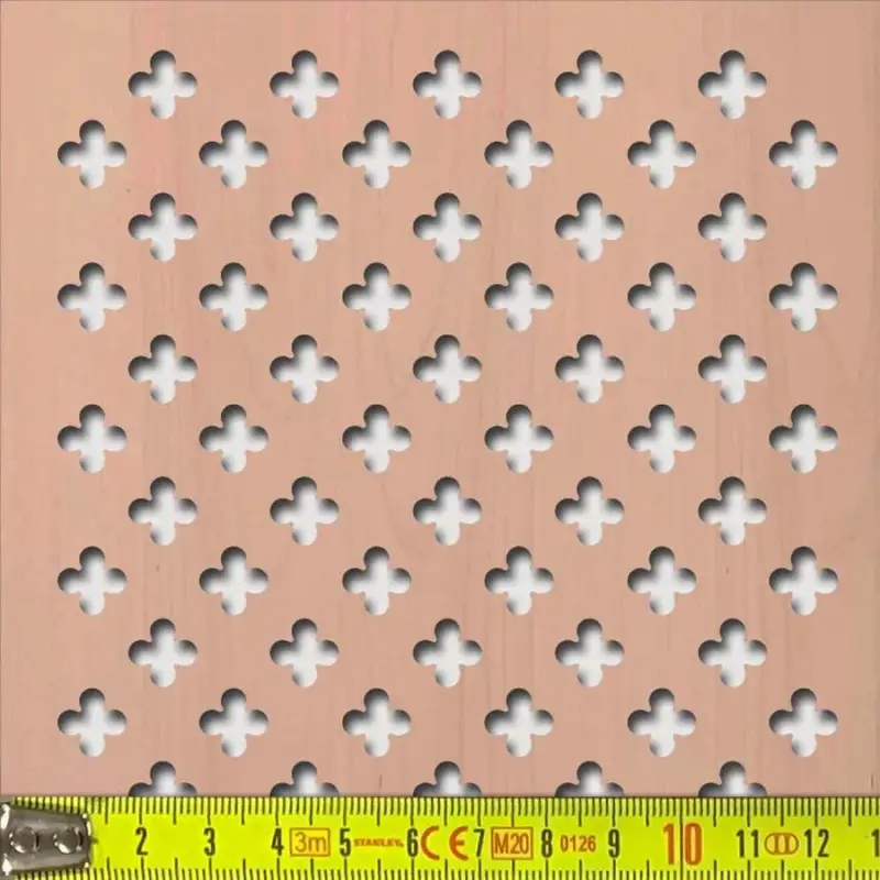 Legno furnérozott Hdf-Fiore perforációval Bükk 1520x610x4mm Alacsony ár