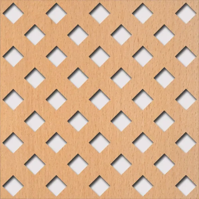 Expressz kézbesítés Laccato-Hdf Franz perforációval Krono 381 Bükk 1400x510x3mm