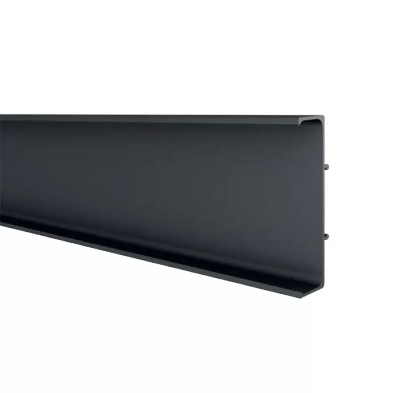 Expressz szállítás Alumínium profilok GOLA Clap'n'Fit dupla profil 4200x66,2x17mm fekete