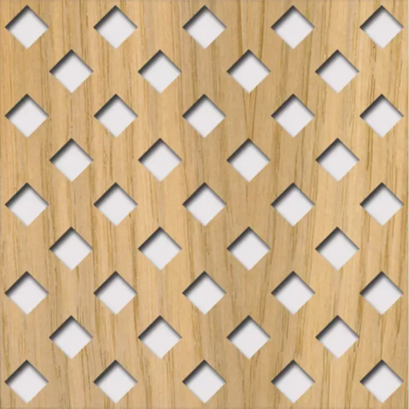 Szuper akció Legno furnérozott Hdf-Franz perforációval Tölgy 1520x610x4mm