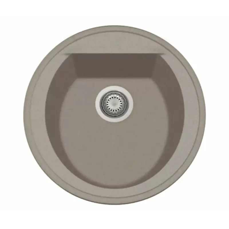 GRAWA PT2-5110T SÖTÉT HOMOK gránit mosogató ÁTM: 510mm Végkiárusítás