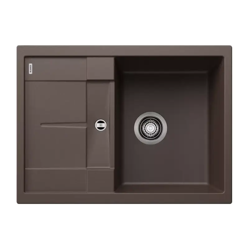 BLANCO METRA 45 S Compact Silgranit mosogatótálca, kávé, excenter nélkül Biztonságos vásárlás