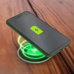 Olcsó Beépíthető vezeték nélküli töltőállomás fekete - USB-A - max