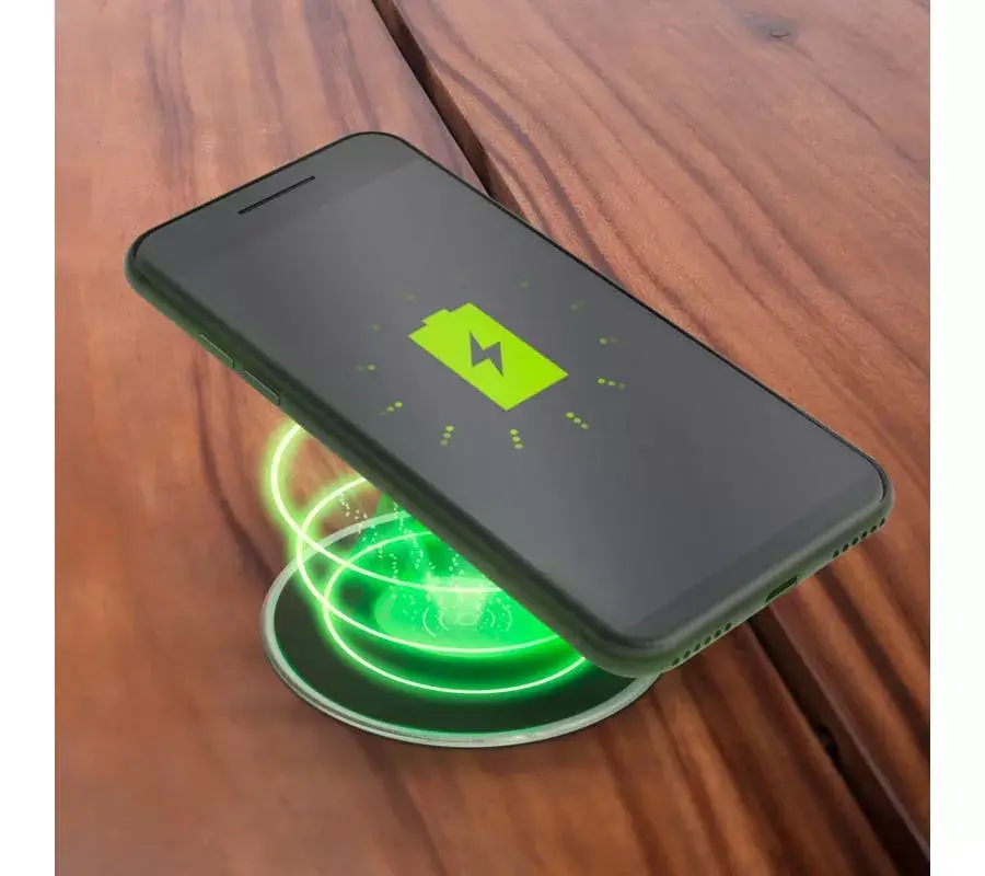 Olcsó Beépíthető vezeték nélküli töltőállomás fekete - USB-A - max