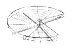 Ne maradj le Kesseböhmer REVO 90' 2 polcos Drótkosár 800/700mm Króm/Hófehér