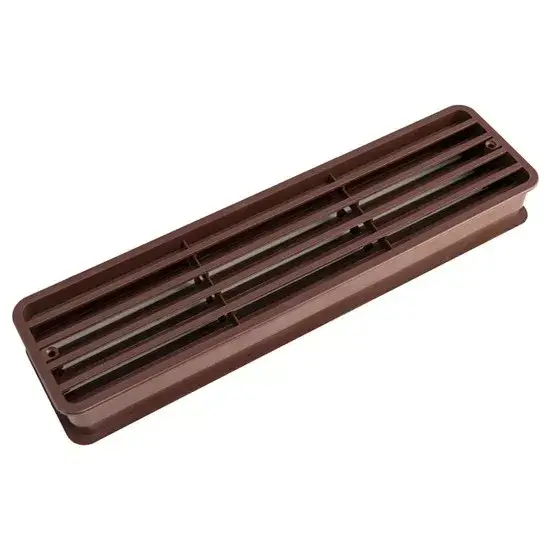 Outlet Ajtó Szellőzőrács Barna müanyag 300x70mm