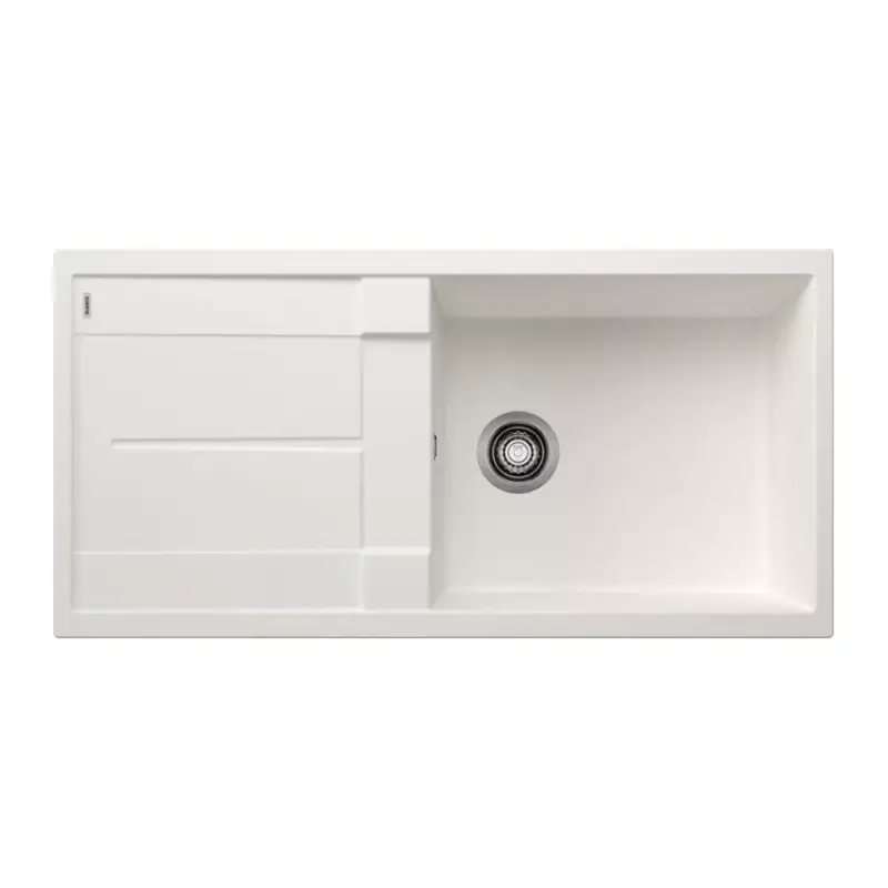Azonnal elérhető BLANCO METRA XL 6 S Silgranit mosogatótálca, fehér, excenter nélkül